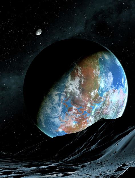 Habitable Alien Planet Photograph By Mark Garlickscience Photo Library