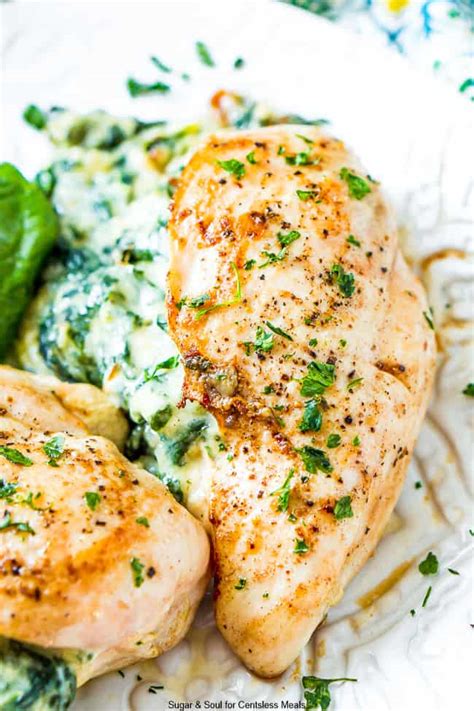 Collection by tom gwiazdon gwiazdon • last updated 3 weeks ago. Spinach Stuffed Chicken - CentsLess Meals