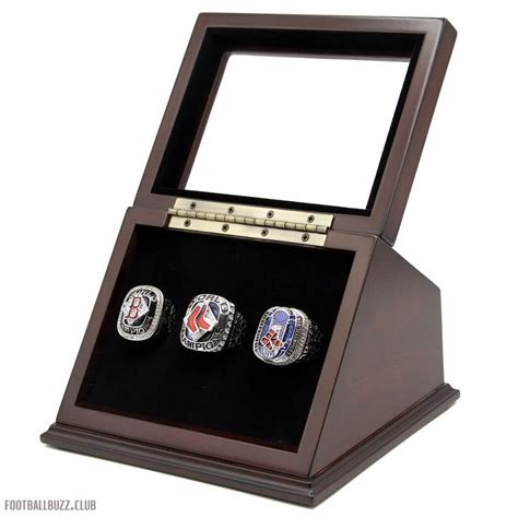 Wooden Display Case For Championship Rings