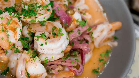 Sautéed Shrimp With Country Ham and Capers Southern Living YouTube