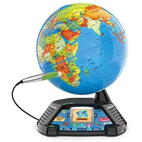 Leapfrog Magic Adventures World Interactive Talking Globe Educational