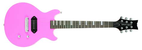 Guitares Electriques Daisy Rock Stardust Elite Petite Rebel Sheena Pink