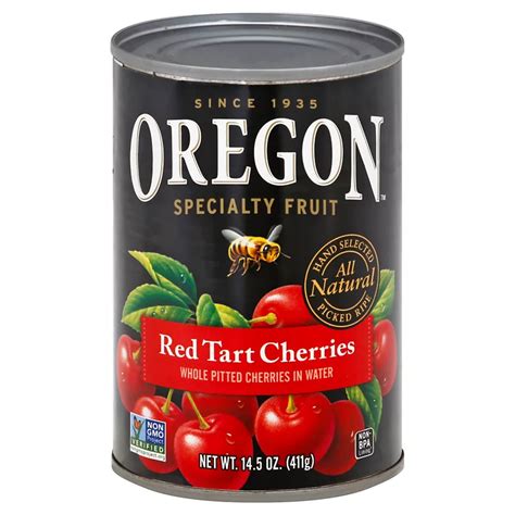 Oregon Specialty Fruit Pitted Red Tart Cherries In Water Shop Fruit