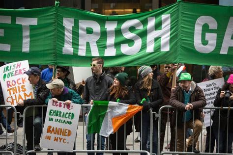 St Patricks Day Parade Includes First Gay Group But Dismay Remains