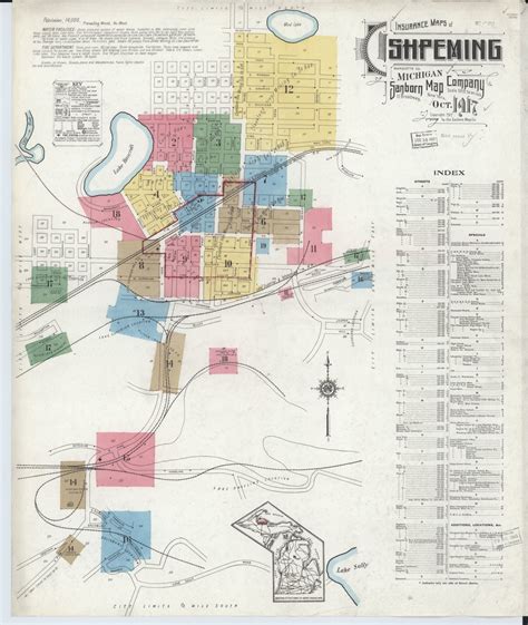 Sanborn Maps Available Online Ishpeming Library Of Congress