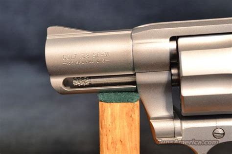 Colt 38 Sf Vi Revolver 2 38 Special Matte St For Sale