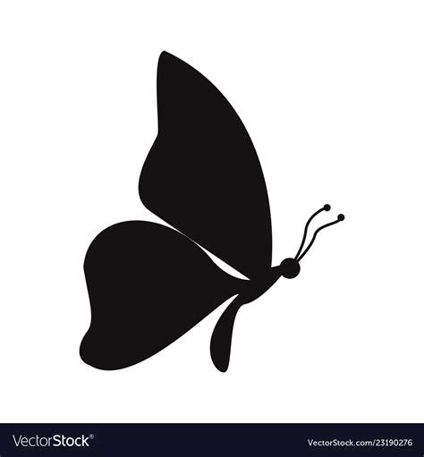 Butterfly Icon Royalty Free Vector Image Vectorstock