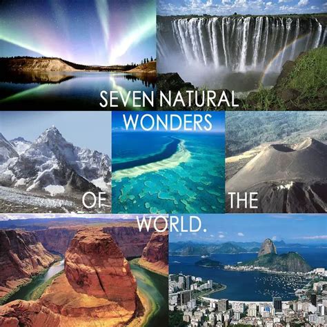 Ever Heard About Seven Natural Wonders Of The World Heres All You