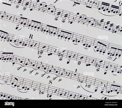 Messy Sheet Music Hi Res Stock Photography And Images Alamy