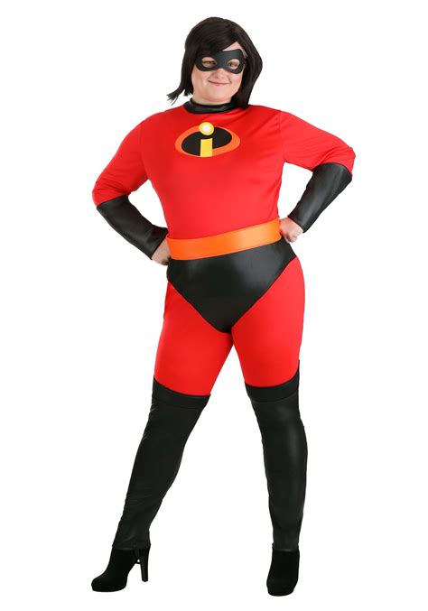 Incredibles Classic Adult Plus Size Mrs Incredible Costume