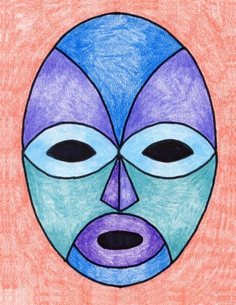 How To Draw A Mask · Art Projects For Kids