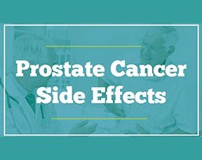 Prostate Cancer Side Effects Prostate Cancer