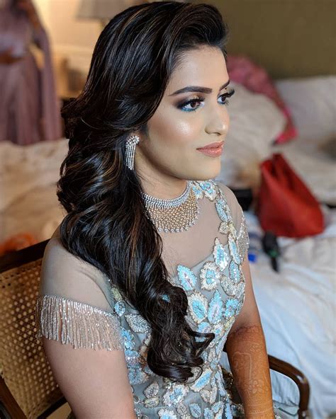 image may contain 1 person bridal make up hair inspo starry makeup artist instagood person