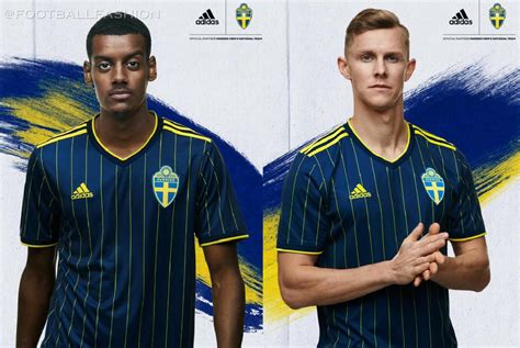 Sweden 202122 Adidas Away Kit Football Fashion
