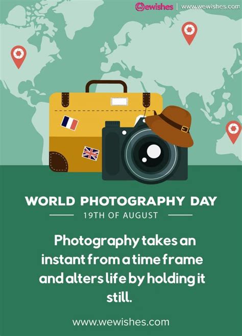 World Photography Day Quotes Images Status Posters Messages