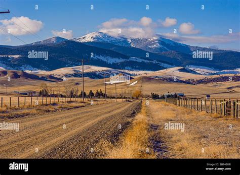 Tobacco Root Mountains Of Southwest Montana Stock Photo Alamy