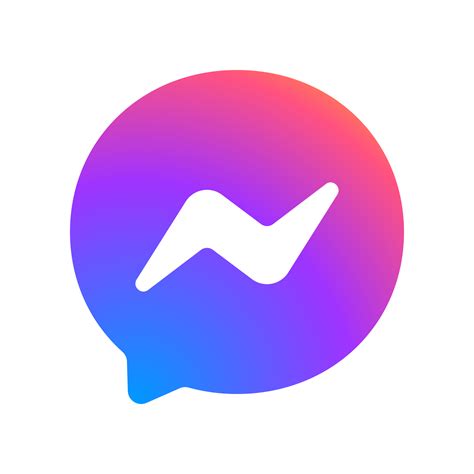 Facebook Messenger Logo With A Transparent Background