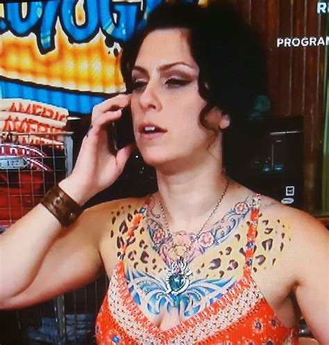 Danielle Colby Chest Tattoo