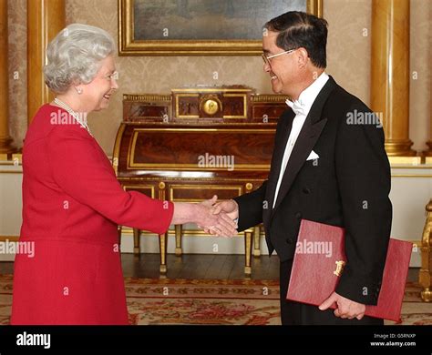 Britains Queen Elizabeth Ii Receives Excellency High Commissioner