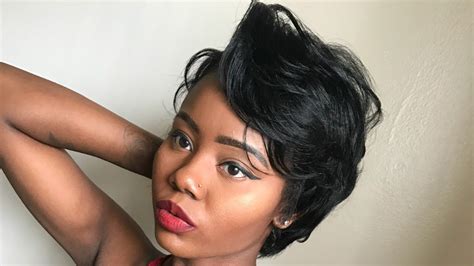 How I Style My Short Natural Hair Youtube