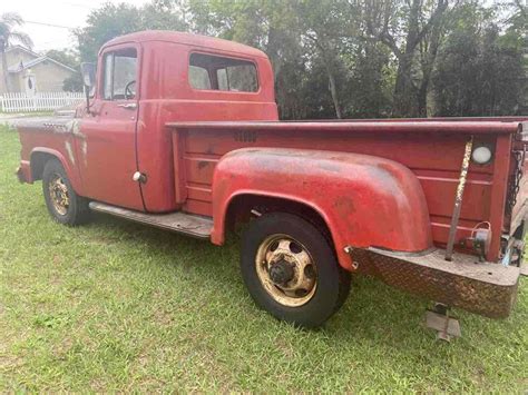 1958 Dodge D200 Pickup Red Rwd Manual Classic Dodge D200 1958 For Sale