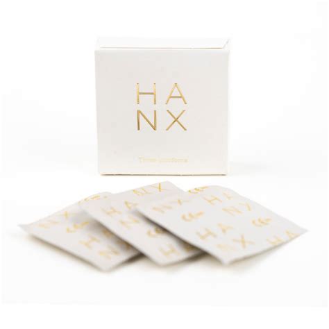 Hanx Unisexs Vegan Condoms 3 Pack Condoms Flannels
