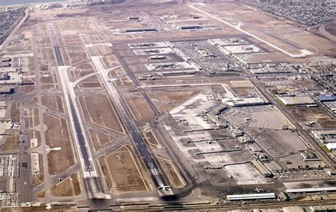 A 1961 Aerial Of Lax Aerial Images Los Angeles International Airport
