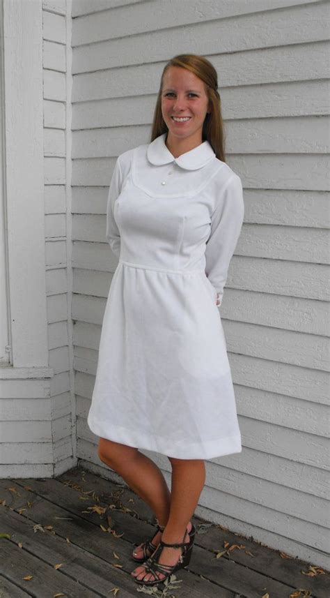 Nurse Uniform White Telegraph