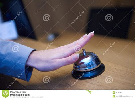 Hotel Reception Bell Stock Image Image Of Light Concept 60146515
