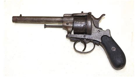 Good Condition Large Frame Lefaucheux M1858 Revolver Mjl Militaria