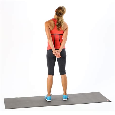 Behind The Back Neck Stretch Desk Stretches To Relieve Neck And