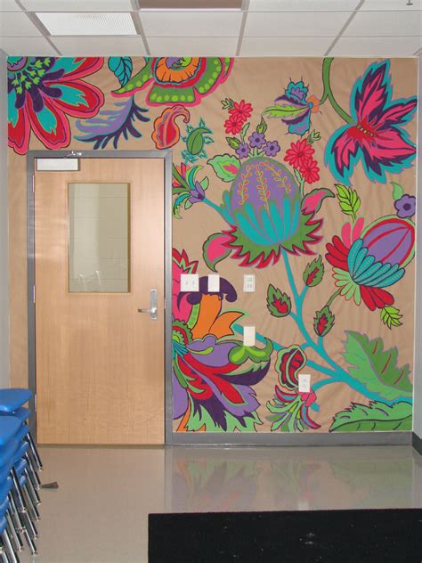 Classroom Mural Art Classroom Art Room School Murals