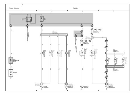 Tail Light Wiring Harness Diagram