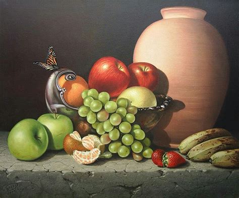 Pintura De Bodegones Fruit Painting Fruits Drawing Still Life Art