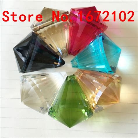 China Top Aaa Quality Crystal Balls 30mm 100pcs Mixed Color Glass