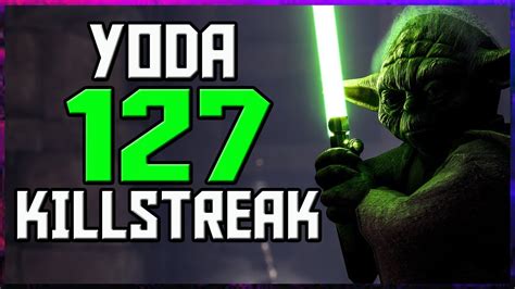 Star Wars Battlefront 2 Yoda 127 Killstreak Gameplay On Naboo [ps4] Youtube
