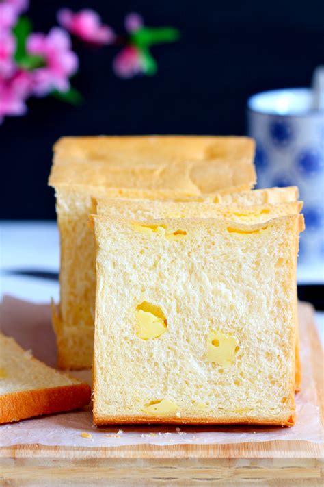 The first group follows the regular. my bare cupboard: 2 cheese Hokkaido milk bread