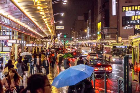 Free Stock Photo Of After The Rain Busy Busy Street