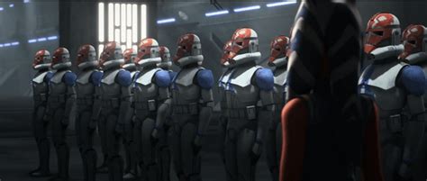 Ahsoka Meets The 332nd Legion Ahsoka Star Wars Clone Wars