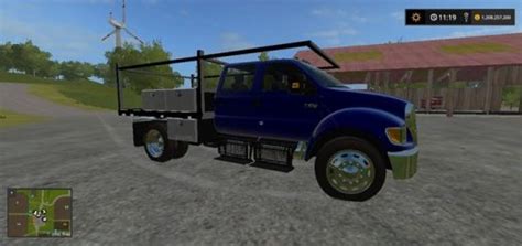 Fs17 Ford 650 Work Truck V10 Final Simulator Games Mods