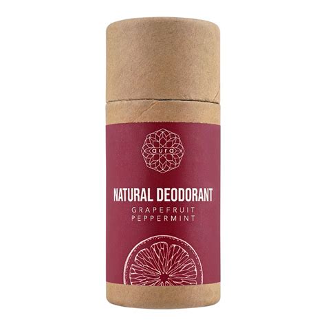 Purchase Aura Grapefruit Peppermint Natural Deodorant For Women 50g