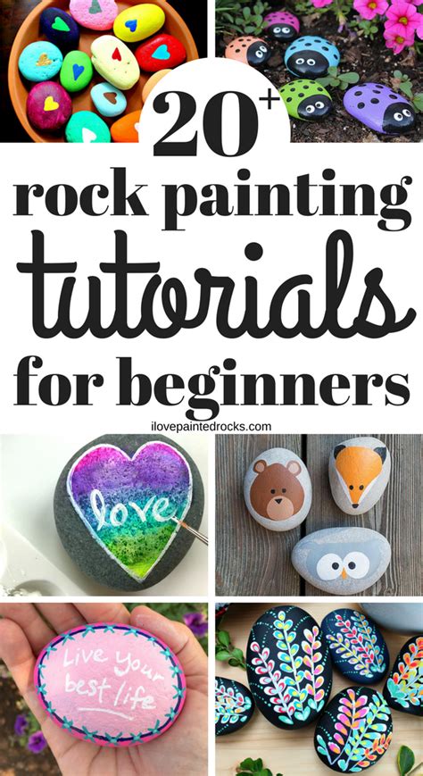 20 Easy Rock Painting Ideas For Beginners I Love Painted Rocks