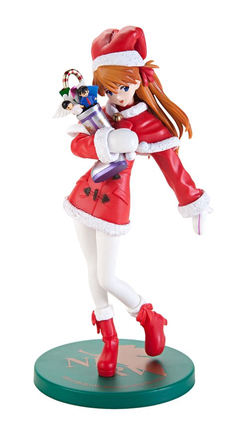 Sega Neon Genesis Evangelion Asuka Langley Christmas Ver Pvc Pm