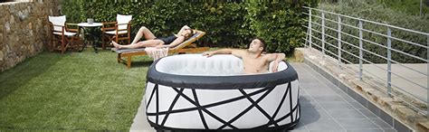 Mspa Bold Looking Square Soho Bubble Inflatable Hot Tub Portable Spa
