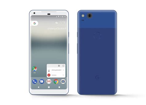Family unlimited plans, single device plans Google Pixel XL 2017 Renders in Very Silver, Really Blue ...