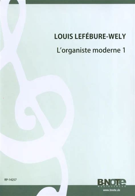 L organiste moderne 1 de Louis Lefébure-Wély | acheter dans la boutique