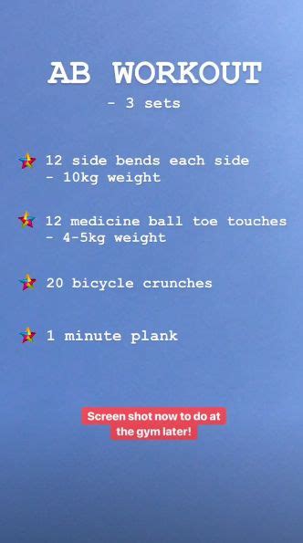 Pin By Nina O On Get Fit Get Fit Stay In Shape Abs Workout