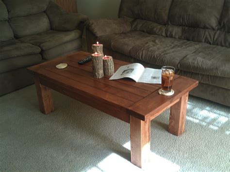 If you love the classic and simple look, you can create this dark brown wooden coffee table. Tryde Coffee Table | Ana White