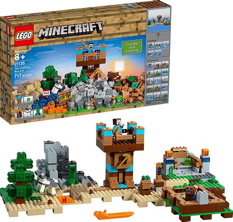 Lego Minecraft The Crafting Box 20 21135 Building Kit 717