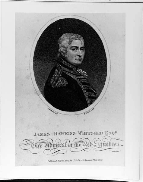 Nh 67944 James Hawkins Whitshed 1762 1849 British Admiral